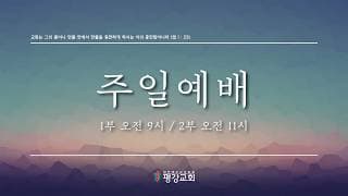 2026/09/13 평강교회 주일낮예배(마가복음 5:25~34 "예수님의 시선 3-믿음을 보겠느냐?")#평강교회이용철목사#의정부평강교회-썸네일